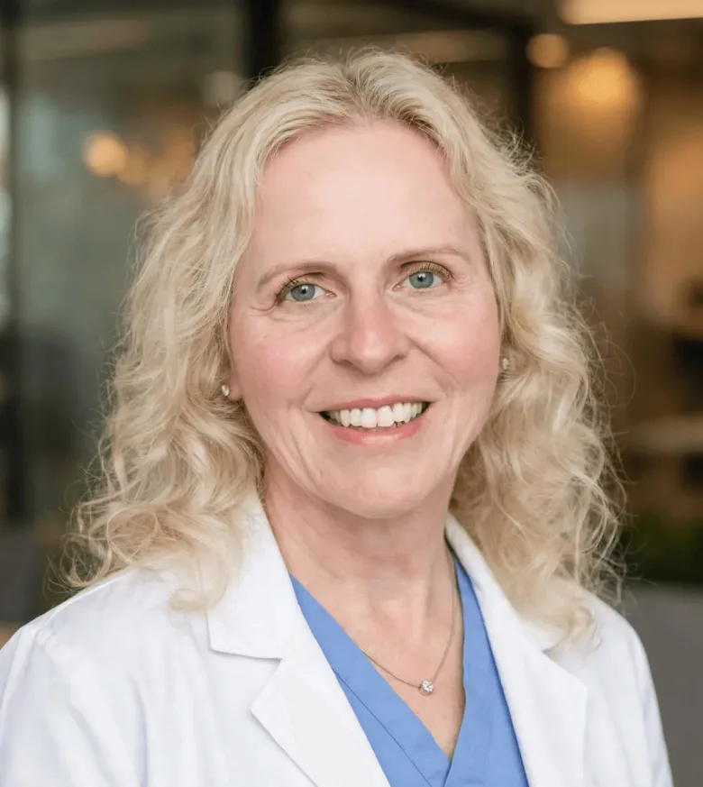 Dr. Jutta Vogt, MD, founder of Verso